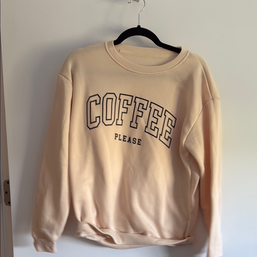Cream Graphic Sweatshirt